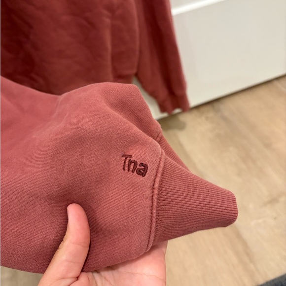 TNA Cozy Fleece in Warm Pink - Picture 7 of 9